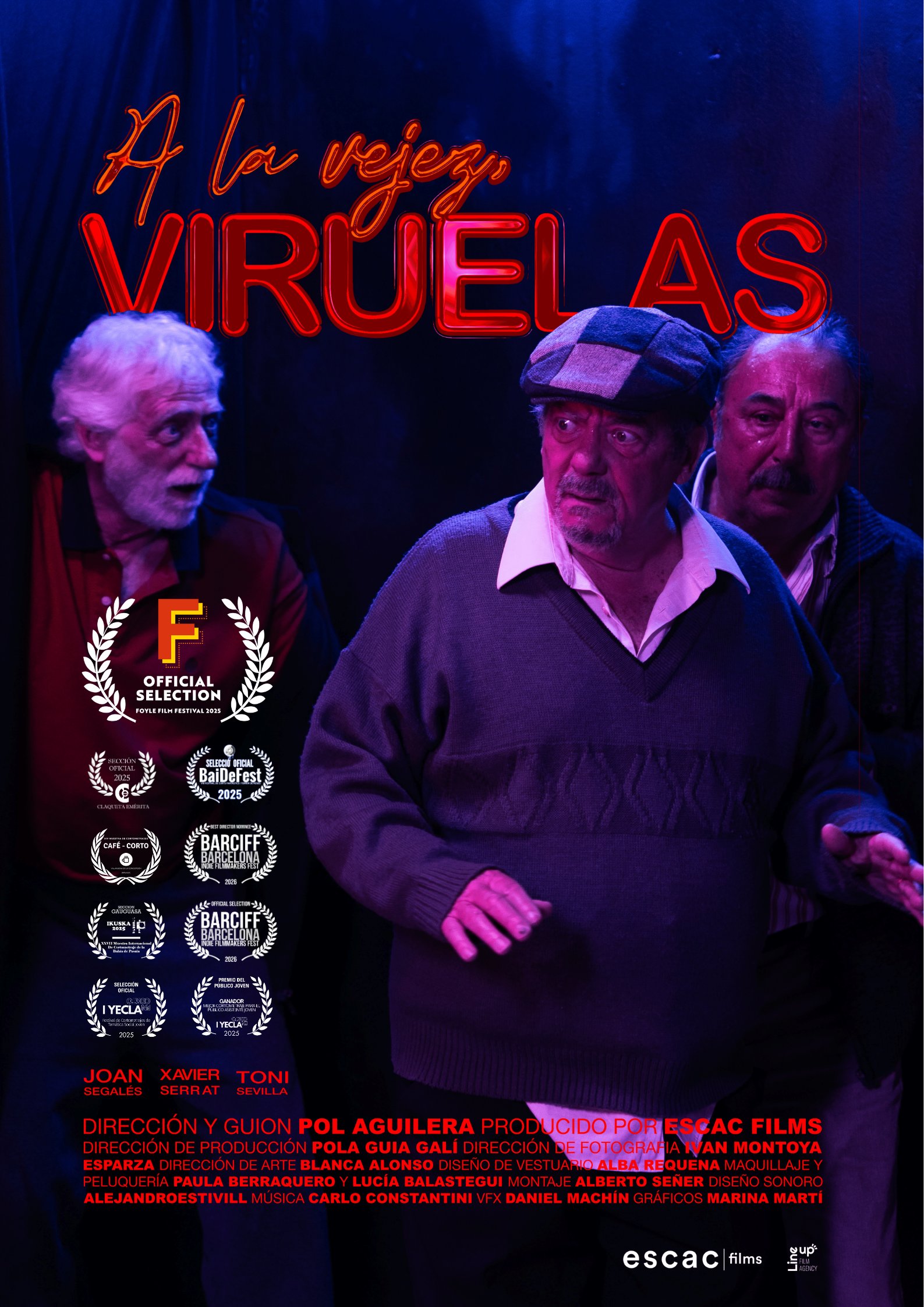 A la vejez, viruelas
